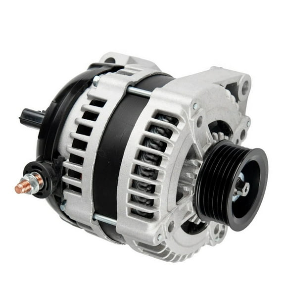 Detroit Axle - 3.3L Alternator for 2001-2003 Chrysler Voyager 2001-2007 Town & Country Dodge Grand Caravan [160A 14V], Alternator with 6-Groove Decoupler Pulley Replacement