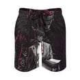 thumbnail image 2 of Death Note Ryuk Mens Board Shorts Quick Dry Swim Trunk Lightweight Soft Swimsuit Bathing Suit for Boys 3XL, 2 of 8