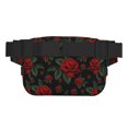 thumbnail image 3 of Disketp Roses Riñonera de Doble Capa, Bolsa de Cintura Ajustable para Viajes, Correr y Senderismo, Riñonera Ligera para Hombre y Mujer, 3 of 9