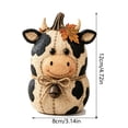 thumbnail image 3 of Eolstice Farm Animal Pumpkin Figurines, Fall Figurines for Thanksgiving Table Decor, Rustic Farmhouse Animal Figurine, Tabletop Shelf Mantel Home Decoration, 3 of 6