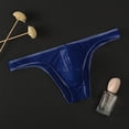 thumbnail image 3 of YOTMKGDO Briefs Casual Solid Underwear for Men, Blue XL, 3 of 8