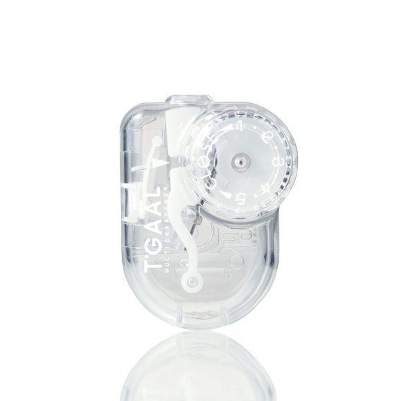 Sacapuntas Kutsuwa T'GAAL con Ángulo Ajustable y Cuerpo Transparente