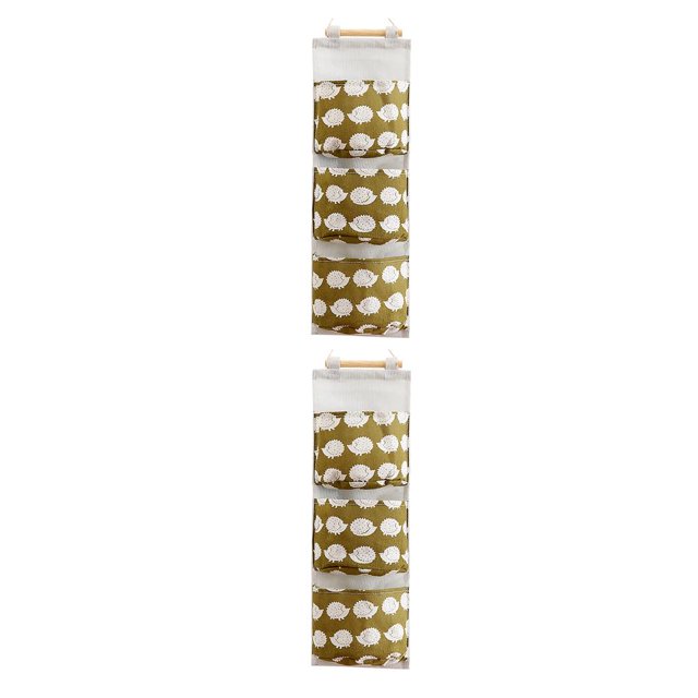 Kearding Bolsa para colgar en la pared, organizador de artículos diversos para habitación, cocina, dormitorio, bolsa de bolsillo para colgar Type7 NO7
