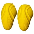 thumbnail image 5 of Jackets 4 Bikes CE Level 2 Back, Elbow and Shoulder Certified Armor Pads 5 PC Set, Motorcycle Armor Protector Inserts for Motorcycle Jackets Unisex All Yellow, 5 of 6