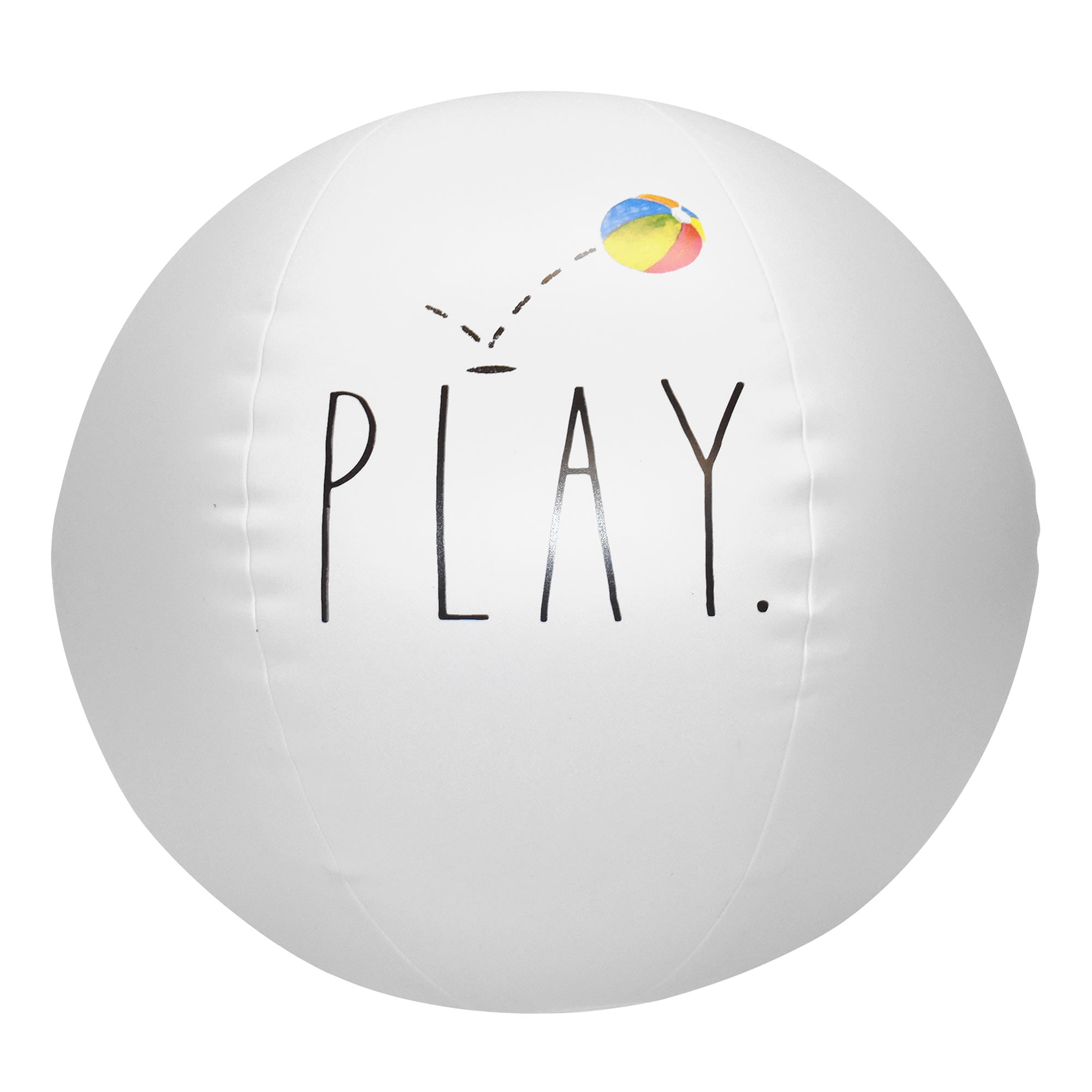 Rae Dunn: Swim Kick Play Water Wings & 12" Beach Ball -CocoNut Float, Water Inflatable & Durable Swim Aids, Kids Age 3+
