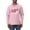 Light Pink, variant on Nobody Fights Alone Watercolor Sparkles Breast Cancer Awareness Mens Long Sleeve Shirt, Black, Medium