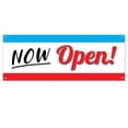 thumbnail image 1 of Now Open 13 oz Banner | Non-Fabric | Heavy-Duty Vinyl Single-Sided With Metal Grommets, 1 of 5