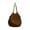 Brown, variant on Eolstice Lined Mesh Beach Bag, Colorful Handheld Shopping Tote Bag, Strong Load Bearing Reusable Grocery Shopper, Summer Travel Pool Beach Bag, Everyday Use