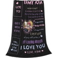 thumbnail image 5 of Custom Memorial Blankets with Photo Personalized in Loving Memory Picture Name Date Throws Blanket, Sympathy Gifts for Loss of Mom Dad Friends Pet(30"x40"), 5 of 6