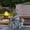 A, variant on Garden Three Dogs Statue with Solar Powered Lantern for Patio Yard Backyard Gifts for Mother's Day Birthday Housewarming,Solar Garden Dogs Puppy Sculptures with Light