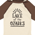 thumbnail image 4 of Inktastic Lake of the Ozarks Sun and Lake Boys or Girls Long Sleeve Baby Bodysuit, 4 of 5