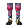 thumbnail image 1 of Goofa Trolls Band Together Pattern Adult Stockings, Color-Block Knee High Socks, Comfortable and Breathable, Soft and Stretchable, Sports, and Decoration, 1 of 6