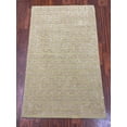 thumbnail image 2 of Unique Carpets Beige Floral Print Hand Tufted Hand Made Rug Customized Are Rug 3X5 Feet Diwali Special Home Décor, 2 of 5