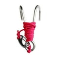 thumbnail image 1 of Gancho Doble Doble de Acero Inoxidable 316 Sunnimix Gancho del Filón 120cm Rosa Roja, 1 of 8