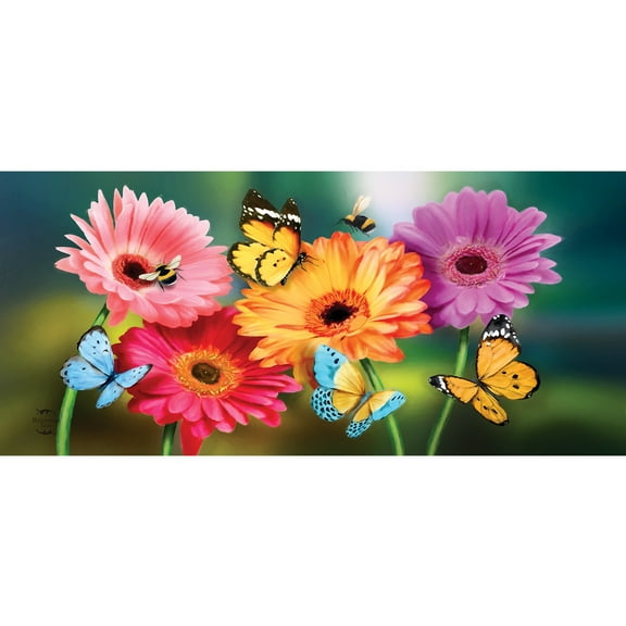 Briarwood Lane Garden Gerber Daisies Mini Mat