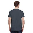 thumbnail image 4 of Gildan Short Sleeve T-Shirt for Men, Heavy Cotton Crewneck Classic Shirt, Dark Heather Tee, 2XL, 4 of 5