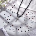 thumbnail image 3 of Kit de 3012 cuentas blancas y negras para hacer joyas, cuentas de vidrio de 6 mm, cuentas redondas lisas, cuentas de arcilla., 3 of 5