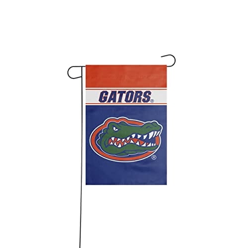 Bandera de jardín FOCO NCAA Florida Gators Doble cara 45 x 30 cm