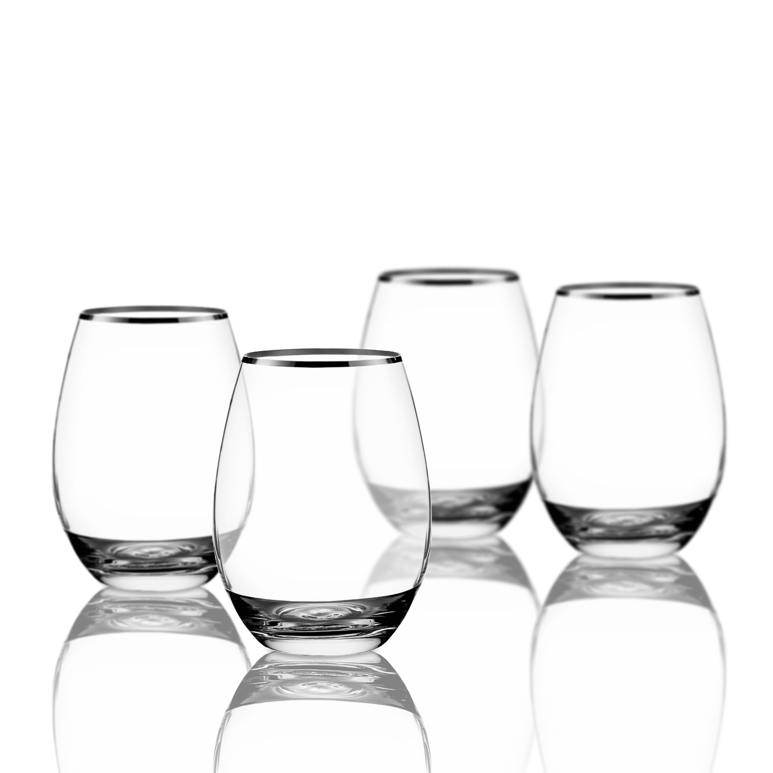 Better Homes and Garden Stemless Wine Glasses Wilmond Set Of 4