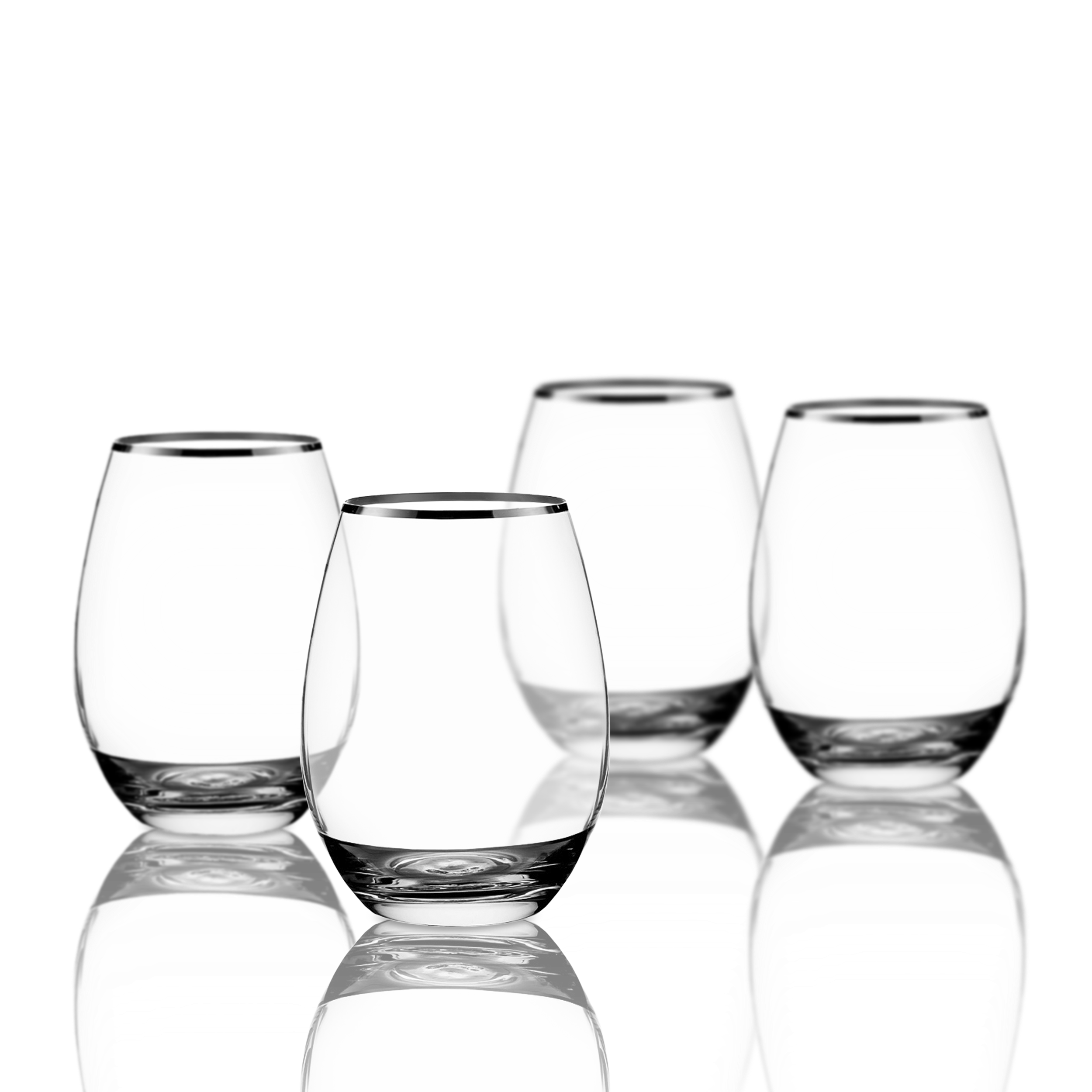 Vino Stemless Wine Glasses - Set of 4