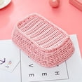 thumbnail image 6 of Desktop Storage Baskets Food Sundries Storage Organizer Women Cosmetic Container Home Kitchen Bathroom Storage Baskets, 6 of 13