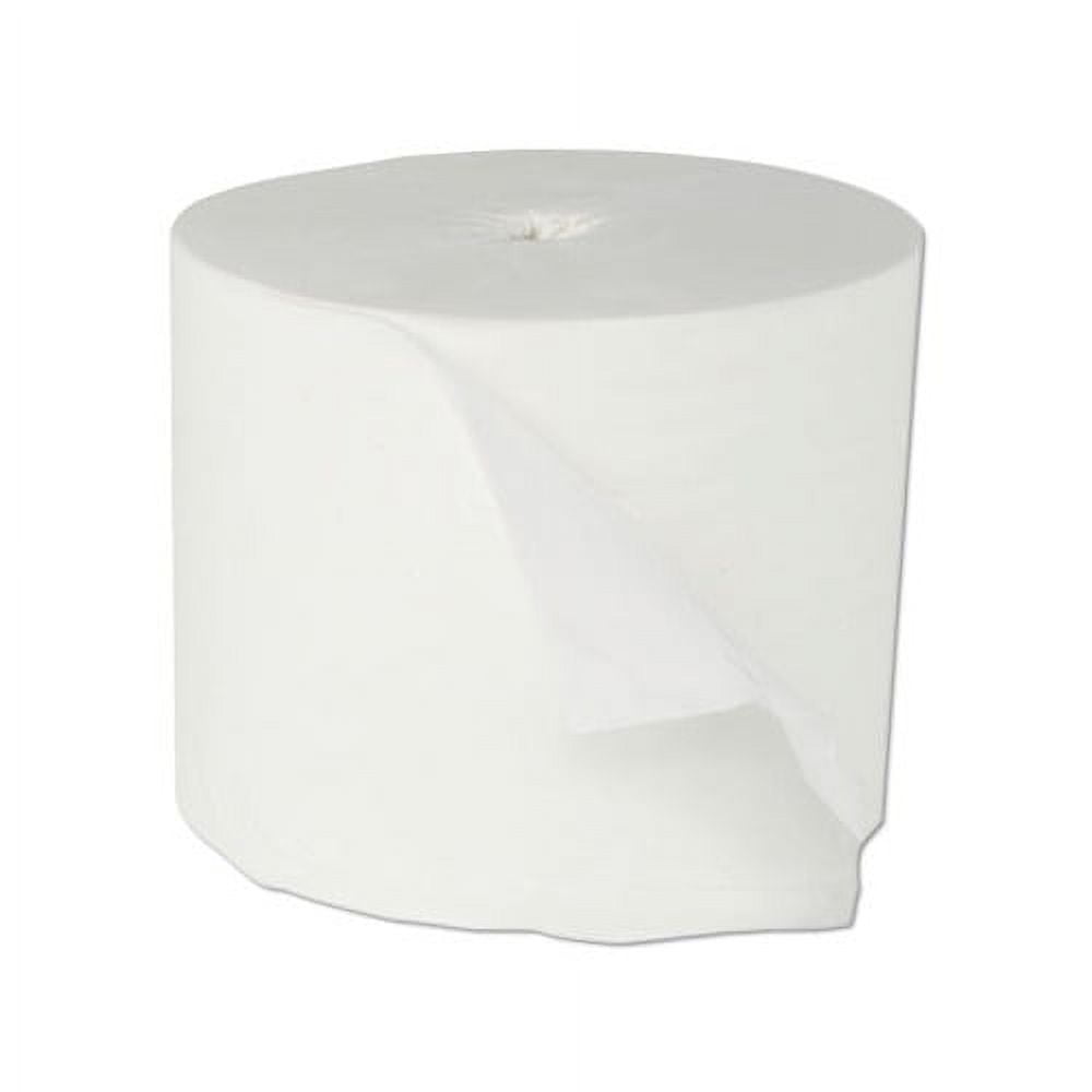 Essential Extra Soft Coreless Standard Roll Bath Tissue Septic Safe, 2-Ply, White, 800 Sheets/Roll, 36 Rolls/Carton