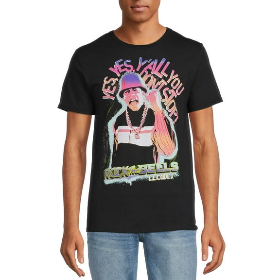 LL Cool J Men's Rock the Bells Graphic Print Tee