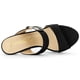 thumbnail image 5 of Sandalias Tacón De Aguja Sin Cordones Punta Abierta Para Mujer Negro 39, 5 of 7