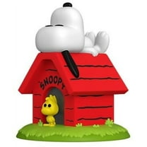 Funko POP! Deluxe Collectible Vinyl Figure, Peanuts Snoopy on Doghouse, 4"