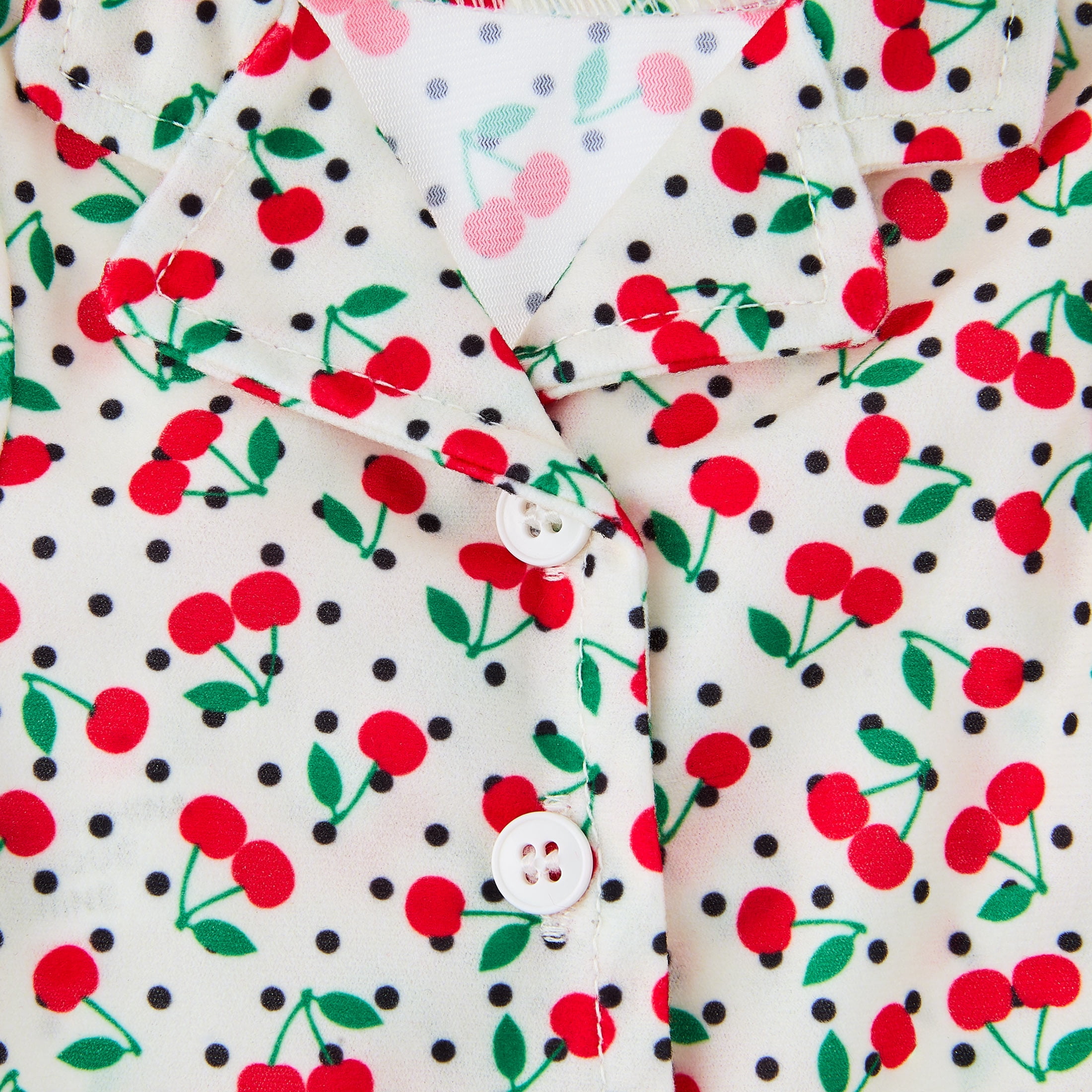 My Life As Cherries Pajama Fashion Set for 18-inch Dolls, 3 Pieces