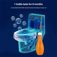 Bowling Blue Bubble Toilet Bowl Cleaner Automatic LongLasting Toilet