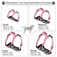 thumbnail image 6 of 212 Main SBB1024-PNK26 Padded Front Dog Harness, Pink - Size 26 - 40 in., 6 of 7
