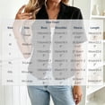thumbnail image 5 of GigrtiJin Button Down Suit Jacket for Womens Short Sleeve Cropped Collared Suit Jacket Dressy Casual Work Going Out Suit Jacket, 5 of 5