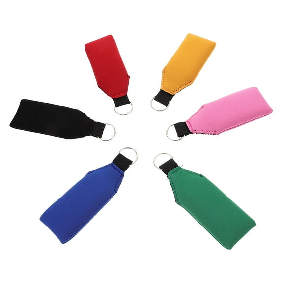 HOMEMAXS  6 Pcs Boat Key Float Floating Rings Companion Keychains