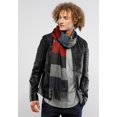 thumbnail image 2 of FRAAS Foulard Color Block Cashmink® - Bleu Marine, 2 of 6
