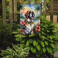 thumbnail image 2 of Saint Bernard Luau Garden Flag 11.25 in x 15.5 in, 2 of 5