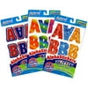 ArtSkills Colorful Letter and Number Stickers, Assorted Designs, 14 Sheets