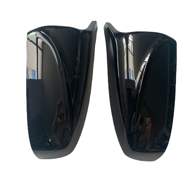 Espejo lateral Ehuebsd 1 par brillantes aptas para X5 X6 E70 E71 2008-2013