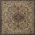 thumbnail image 1 of Ahgly Company Machine Washable Indoor Square Traditional Bakers Brown Area Rugs, 6' Square, 1 of 7