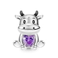 thumbnail image 1 of Disney Princess The Little Mermaid Ariel Colgante Para Pulseras Pandora Chapado En Plata DIY Joyería, 1 of 4