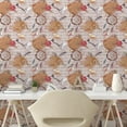 thumbnail image 2 of Ambesonne Romantic Peel & Stick Wallpaper for Home, Dreamcatcher Nostalgia Art, 13"x72", Dark Peach Pale Rose, 2 of 5