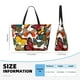 thumbnail image 4 of Fotbe Retro Floral Butterfly Bolsa de Viaje para Playa - Resistente al Agua, Bolsa Tote de Gran Capacidad y Ligera con 7 Bolsillos para Mujeres y Hombres, 4 of 7