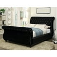 thumbnail image 3 of Furniture of America Rabin Platform Bed, California King, Black, 3 of 4