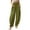 Olive green, variant on Wide Leg Pants, Bell Bottoms Womens Solid Color Casual Pants Trousers Elastic Waist Pockets Trousers, Womens Trousers Slacks Slacks, Olive green