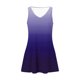 thumbnail image 5 of Vestido Corto para Mujeres Verano sin Mangas Cuello en V, Impresión de Moda con Bolsillos, Poliéster de Algodón Casual, 5 of 7