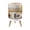 Color 1, variant on Small Trash Can with Lid Mallard Ducks Swimming Wild Birds Animal Ducks Farmhouse 1.8 Gallon Dog Proof Trash Can Round Garbage Can Waste Bin Wastebasket for Bathroom Bedroom Living Room