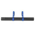 thumbnail image 3 of Bike Handlebar Extender, Bike Code Table Light Support, Aluminium Alloy Double Clamp Bike Extension Support For Cycling Enthusiasts Blue, 3 of 8