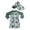 Army Green, variant on Krdevn Toddler Boys Two Piece Rash Guard Swimsuit Turtle Print Long Sleeve Half Zip With Sun Hat UPF 50 Beach Swimwear,2-3 Years