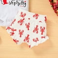 thumbnail image 7 of Louist Newborn Baby Girls Clothes Ruffles Summer Romper Floral Bottoms Shorts 3pcs Outfits, 7 of 7