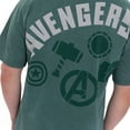 thumbnail image 3 of Marvel Avengers French Terry Drop Shoulder T-Shirt Adult, 3 of 5